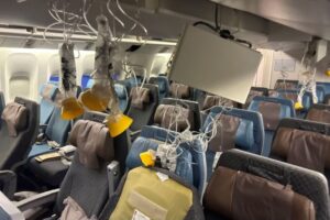 Pesawat Singapore Airlines Mendarat Darurat di Bangkok, Thailand; Satu Meninggal Dunia, Puluhan Luka-Luka
