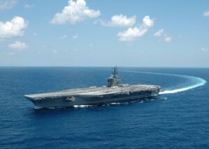Kelompok Houthi Serang Kapal Induk Amerika Serikat, Eisenhower