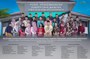 Memori Diklat Deteksi Dini konflik Sosial Keagamaan Dari Papua Barat