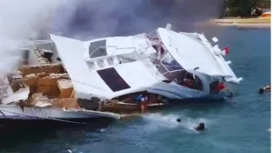 Speedboat Rombongan Cagub Maluku Utara Benny Laos Terbakar, 5 Orang Tewas
