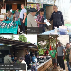 Pemkab Sorong Tertibkan PKL di Jalan Poros Aimas, Pedagang Diminta Pindah ke Pasar Mariat