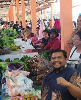 Pedagang di Aimas Diminta Tinggalkan Pinggir Jalan, Pindah ke Pasar Induk Mariat