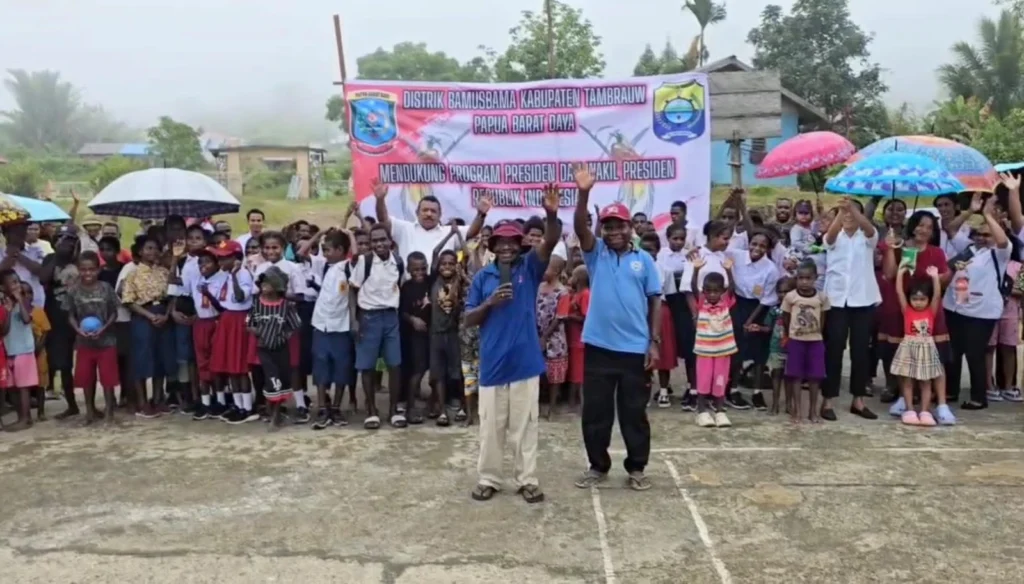 Masyarakat Bamusbama Kompak Dukung Program Presiden Prabowo Demi Kemajuan Tambrauw