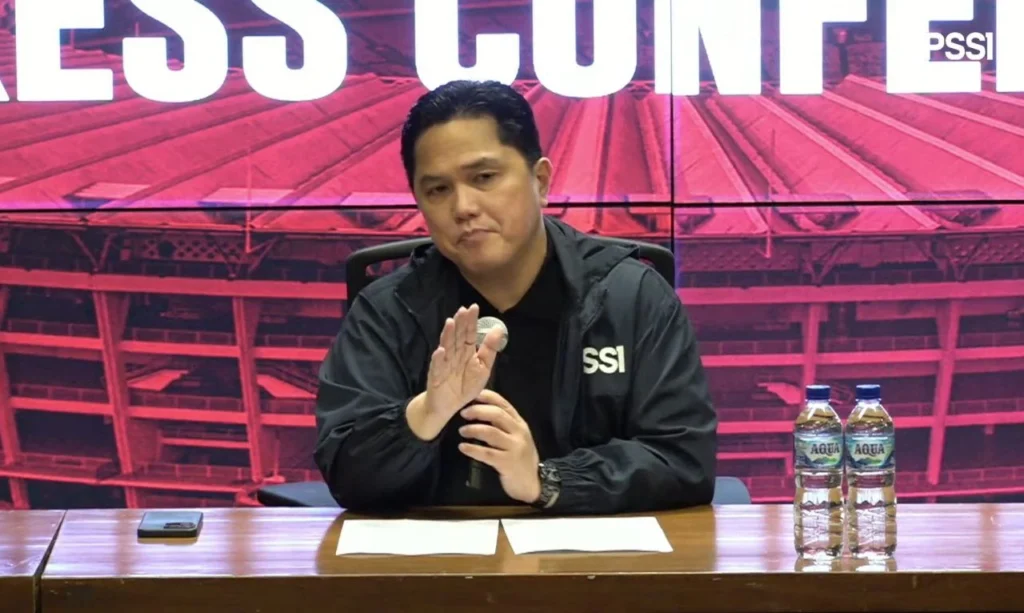 Erick Thohir Tepis Isu Van Gaal dan Minta Media Hentikan Rumor Konfederasi Baru