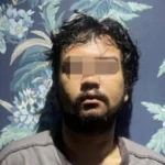 YA (26), pelaku penyebaran video pornografi melalui aplikasi Telegram.