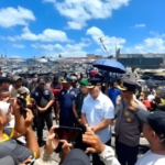 PJ Wali Kota Sorong Tinjau Lokasi Kebakaran Pasar Remu