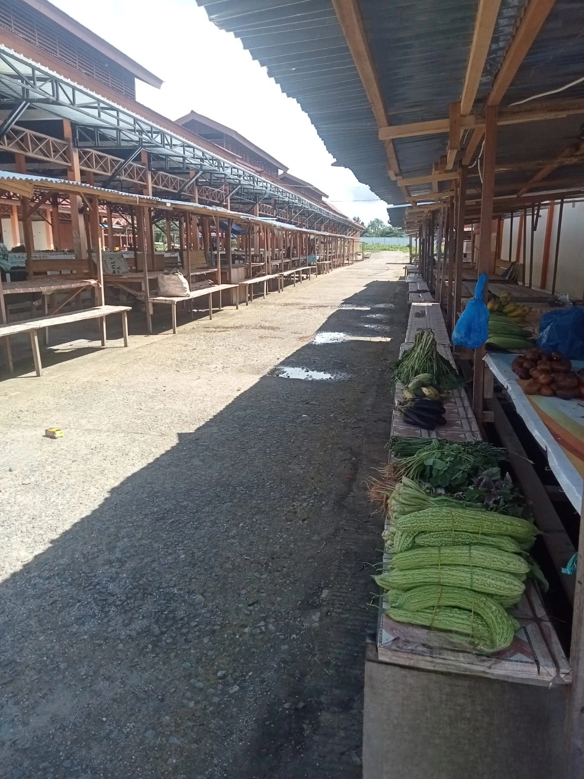 Pasar Mariat Pantai Sepi, Penertiban Pedagang Liar Dinilai “Setengah Hati”