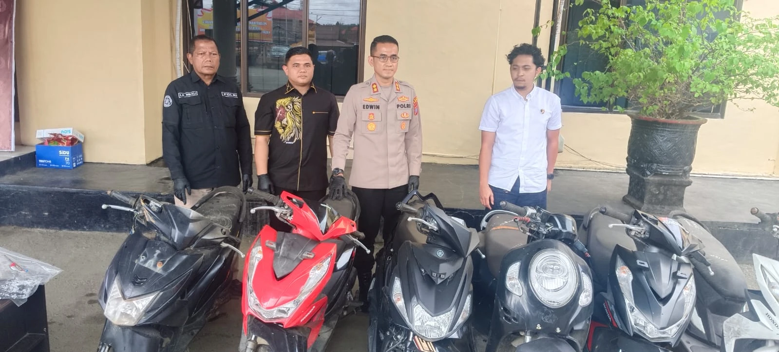 Polres Kabupaten Sorong Ungkap Kasus Curanmor di Mayamuk, Dua Pelaku Ditangkap Tiga Lainnya Buron