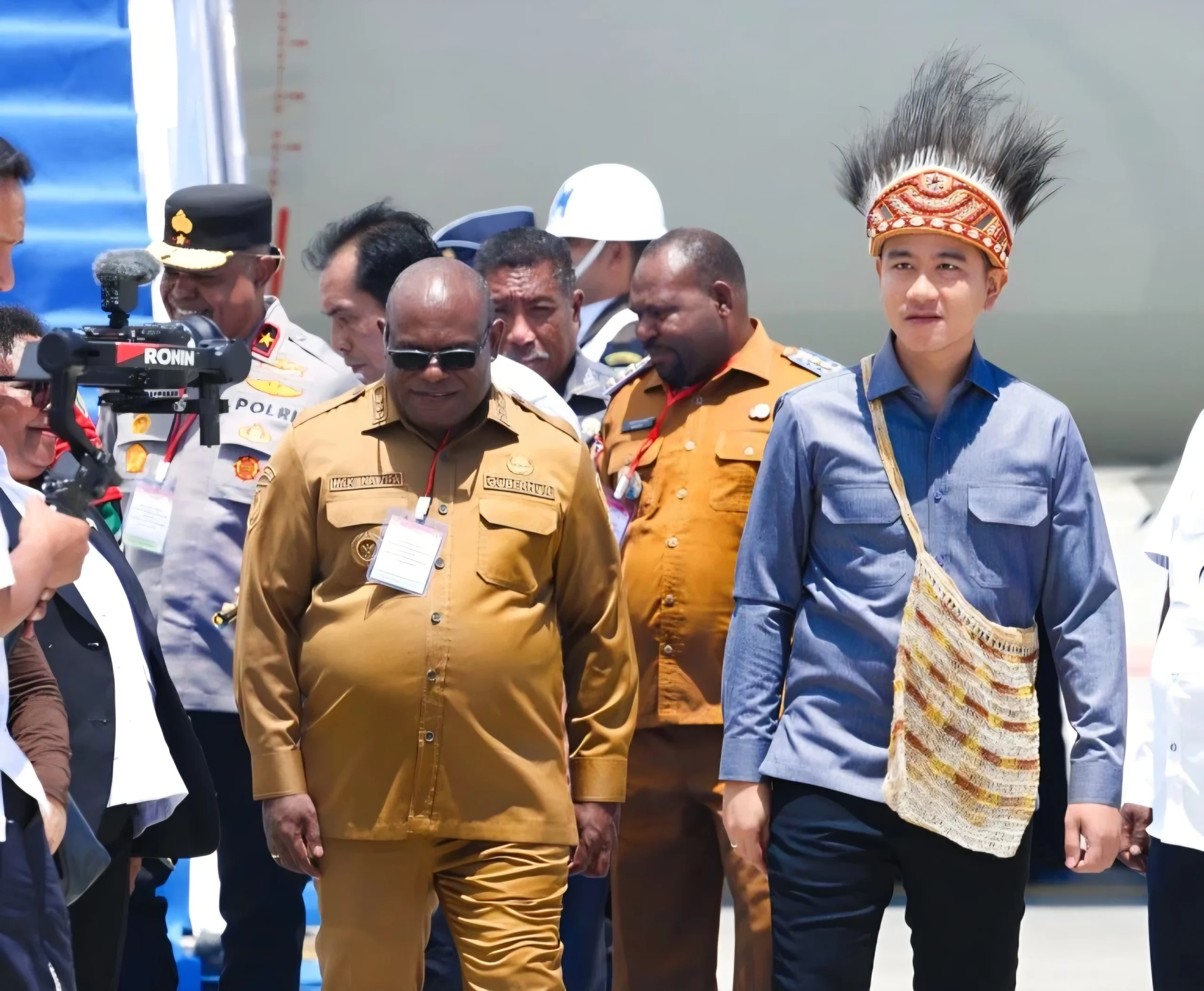 Wapres Gibran Tiba di Nabire, Tinjau Infrastruktur dan Dorong Percepatan Pembangunan Papua Tengah
