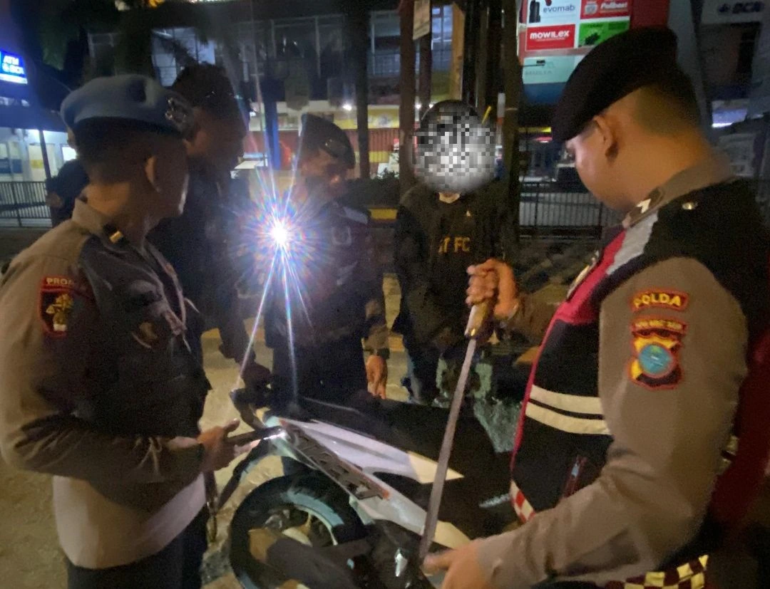 Operasi Gabungan Polda PBD dan Polresta Sorong Kota Sita 26 Motor Diduga Hasil Curian