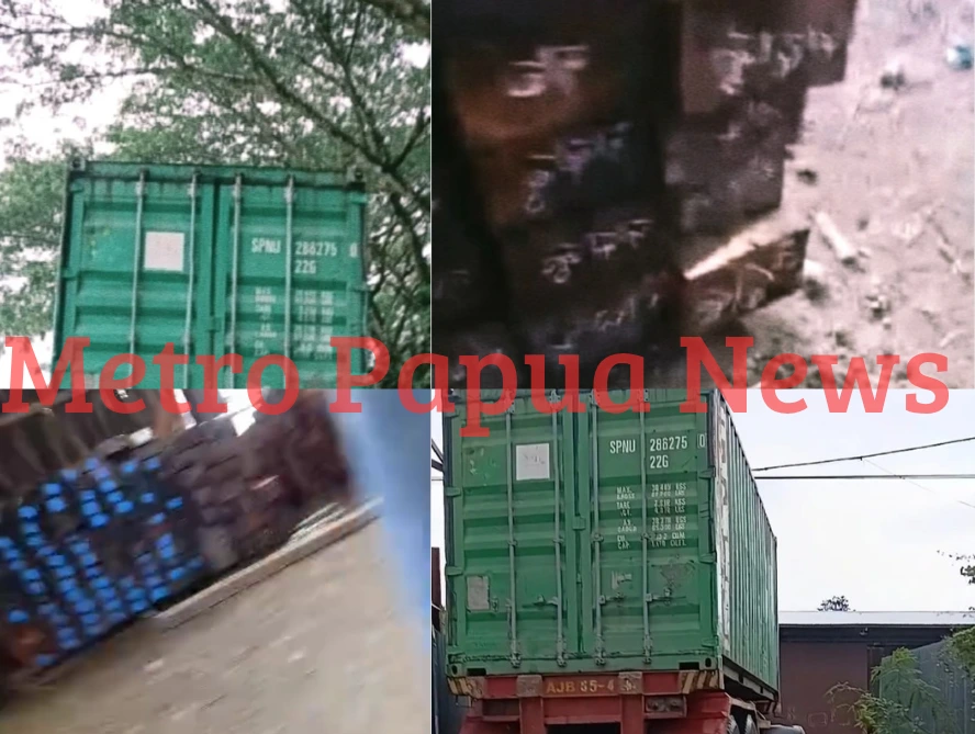 Gudang Mariat Pantai Diduga Tampung Kayu Merbau Skala Besar, Masyarakat Desak Aparat Bertindak