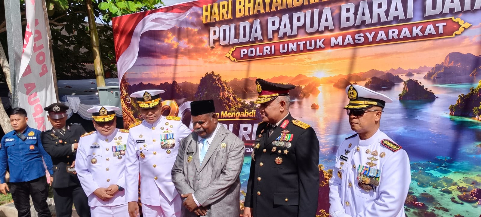 Gubernur Elisa Kambu Tegaskan Komitmen Dukung Pengembangan Polda Papua Barat Daya