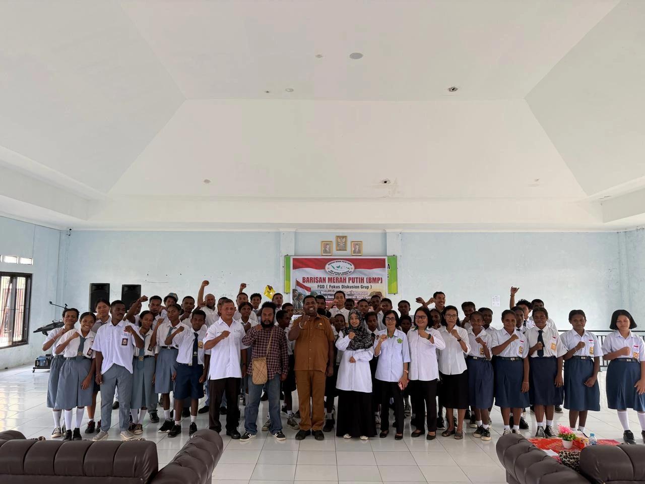 DPD BMP RI Papua Barat Daya Tanamkan Wawasan Kebangsaan kepada Pelajar di Sorong