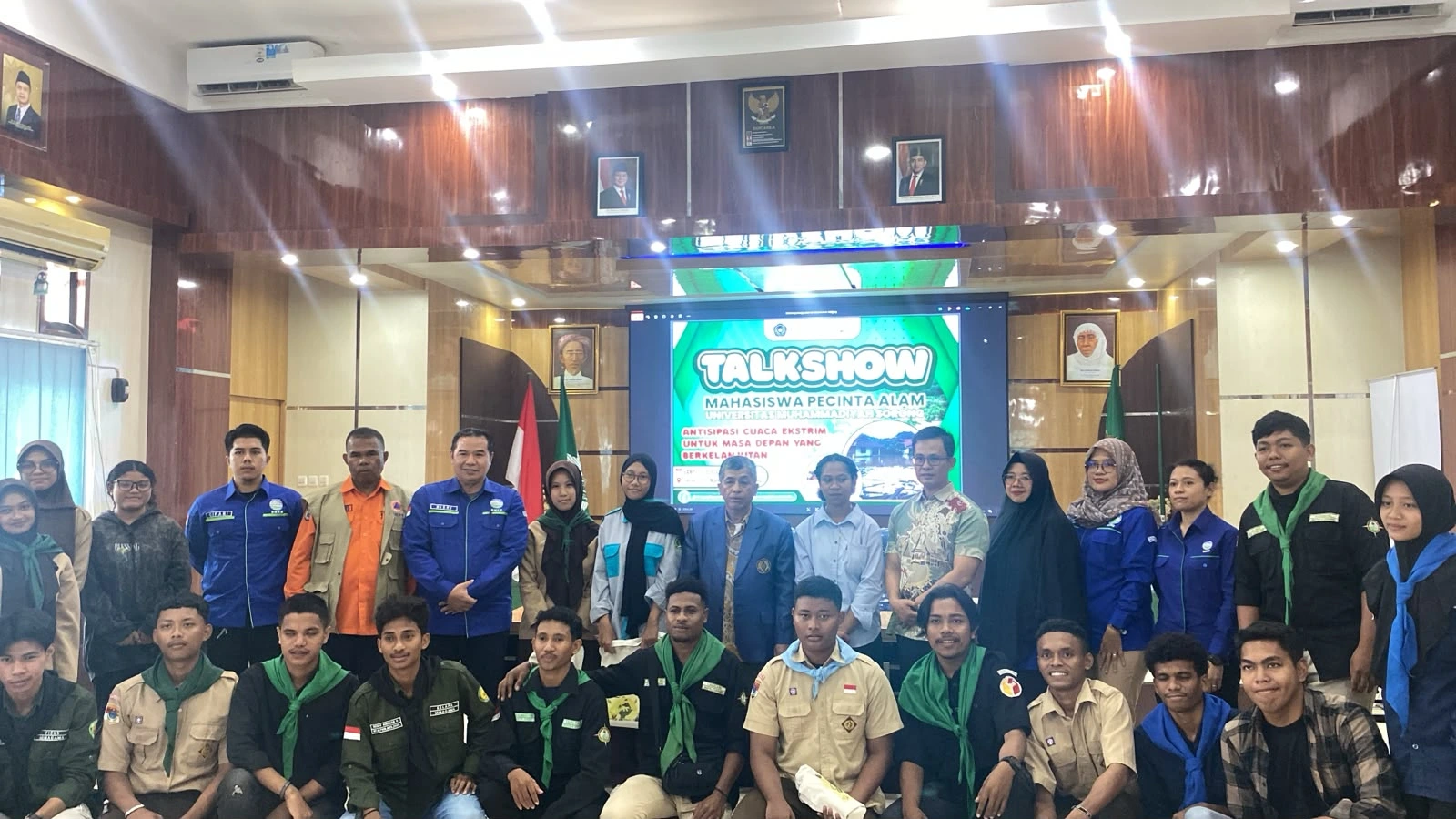 MAPALA Universitas Muhammadiyah Sorong Gelar Talkshow Antisipasi Cuaca Ekstrem Bersama BMKG dan BPBD