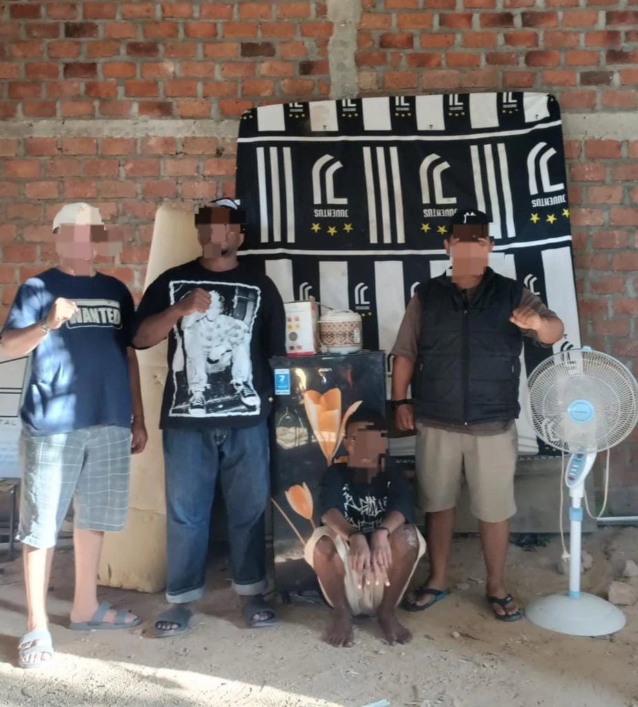 Team Elang Polsek Sorong Barat Amankan Terduga Pelaku Pencurian Rumah, Sejumlah Barang Bukti Disita
