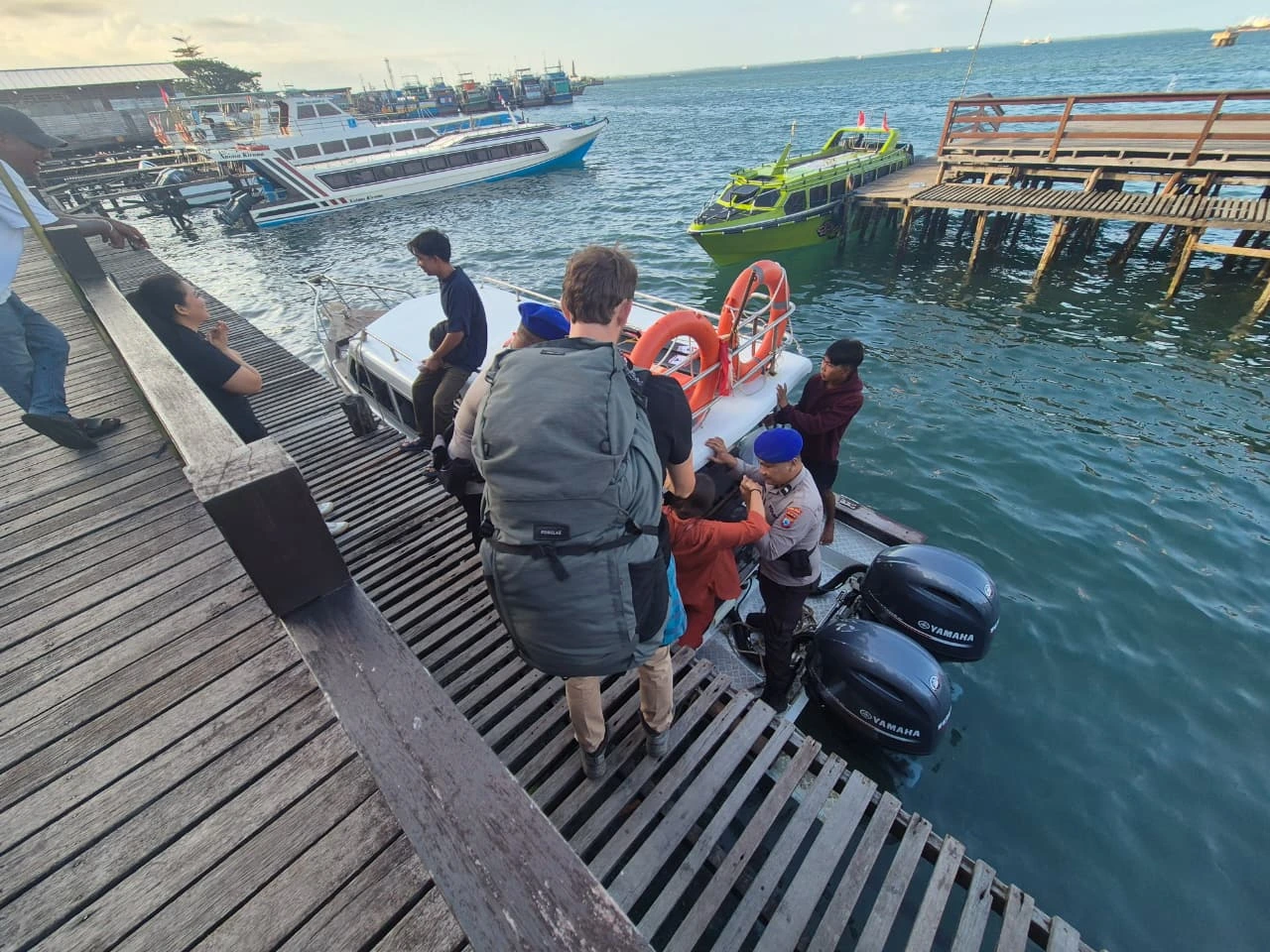 Jaga Wisata Perairan Tetap Aman, Tourist Police Ditpolairud Intensifkan Patroli di Dermaga
