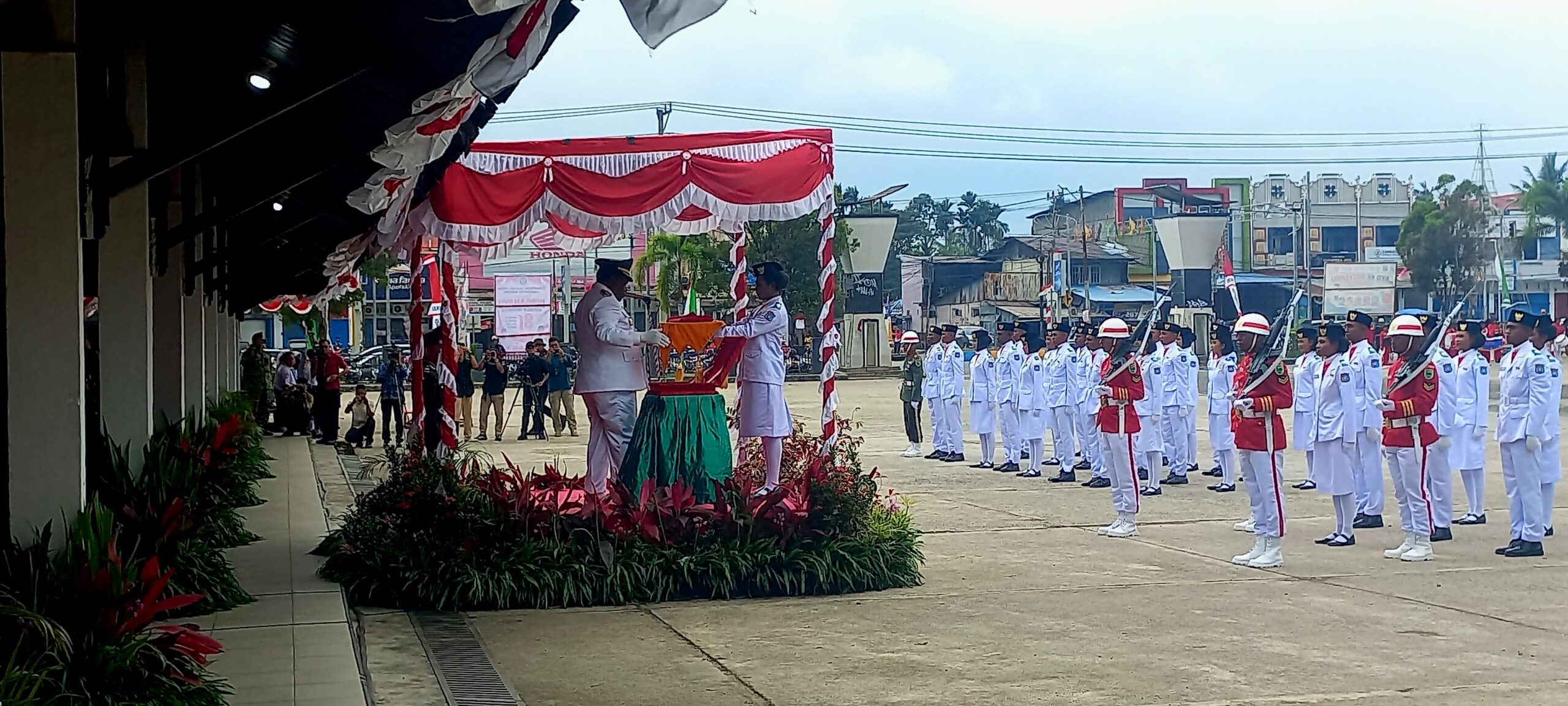 Upacara HUT RI ke-81 di Kabupaten Sorong Berlangsung Khidmat