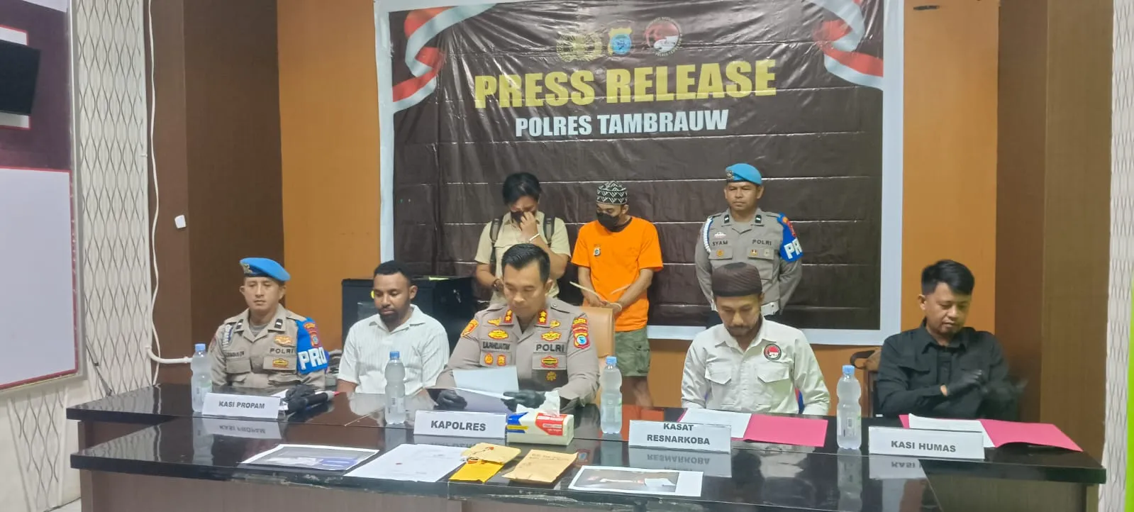 Sembunyikan 1,61 Gram Sabu di Bungkus Rokok, Pemuda 23 Tahun Diciduk Polres Tambrauw