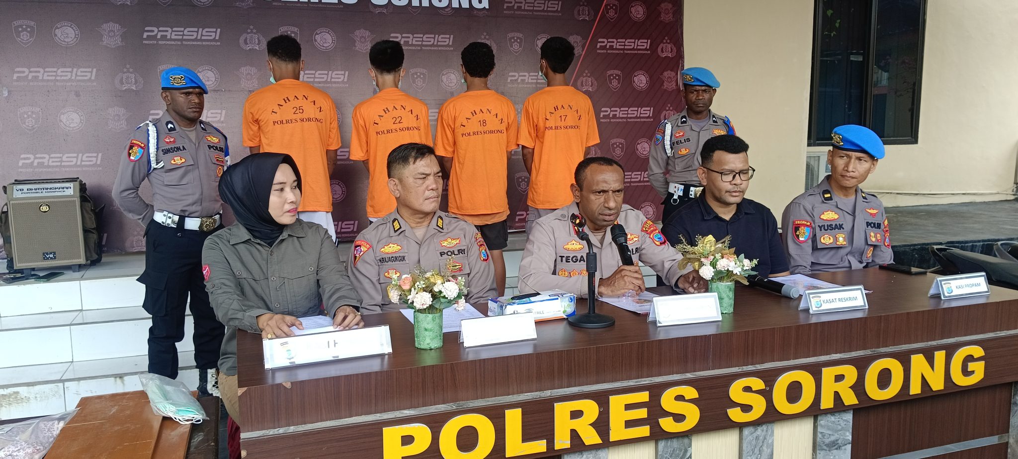 Nekat Gondol 20 Motor, Begini Cara Sindikat Remaja di Sorong Ubah Tampilan Barang Bukti