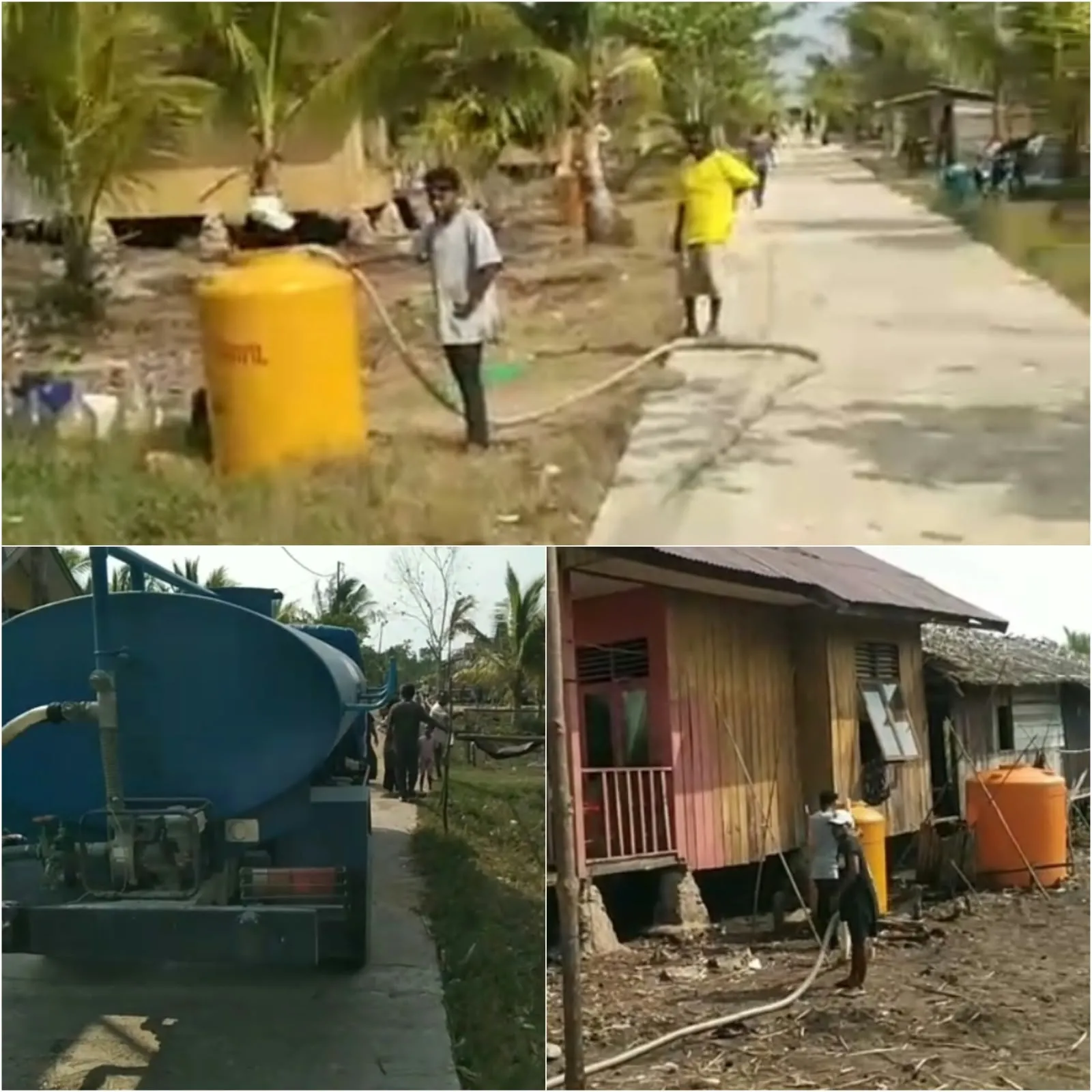Kemarau Ekstrem Picu Krisis Air, Pemkab Sorong Salurkan Puluhan Ribu Liter Air Bersih