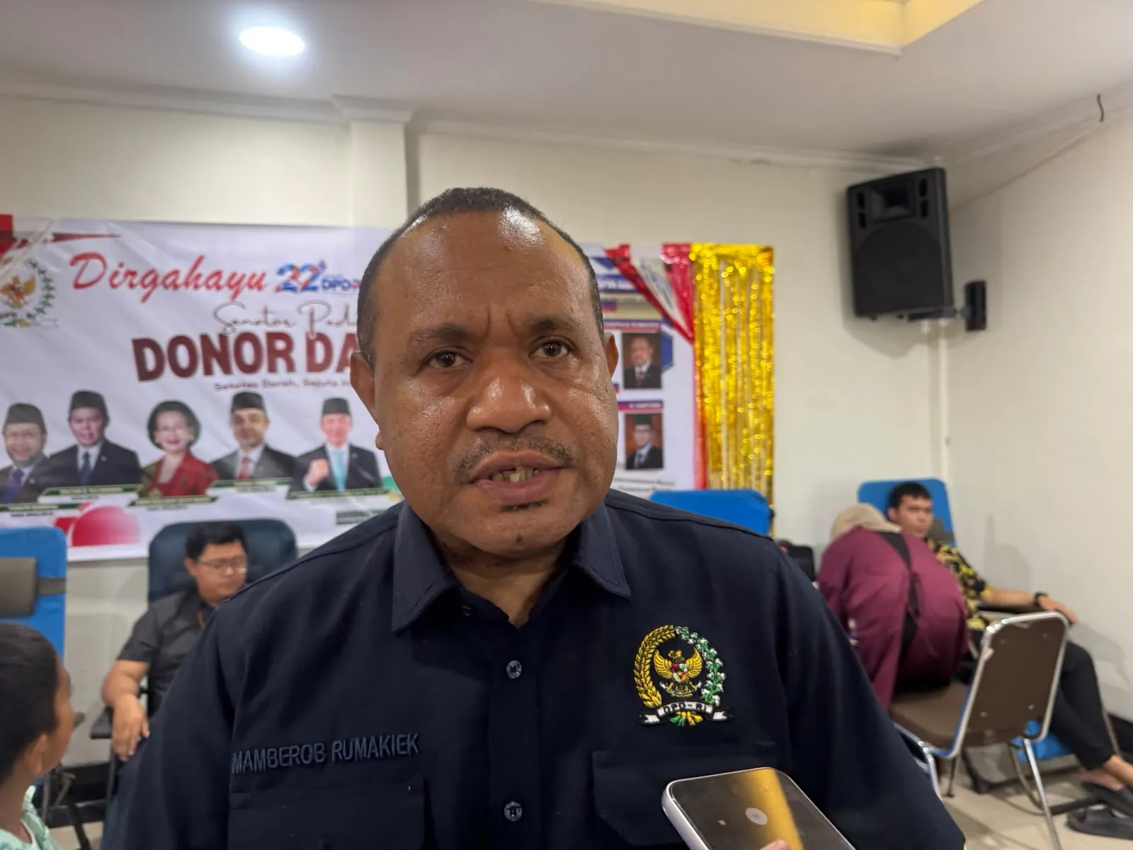 Peringati HUT ke-22 DPD RI, Kantor Perwakilan Papua Barat Daya Gelar Donor Darah