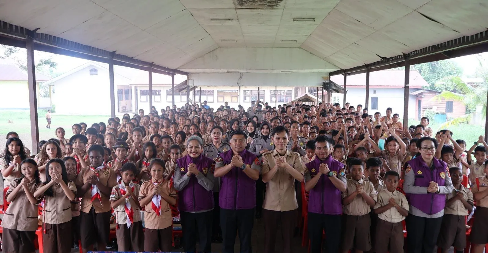 Polda PBD psikoedukasi anti bullying di YPPK Moria Sorong