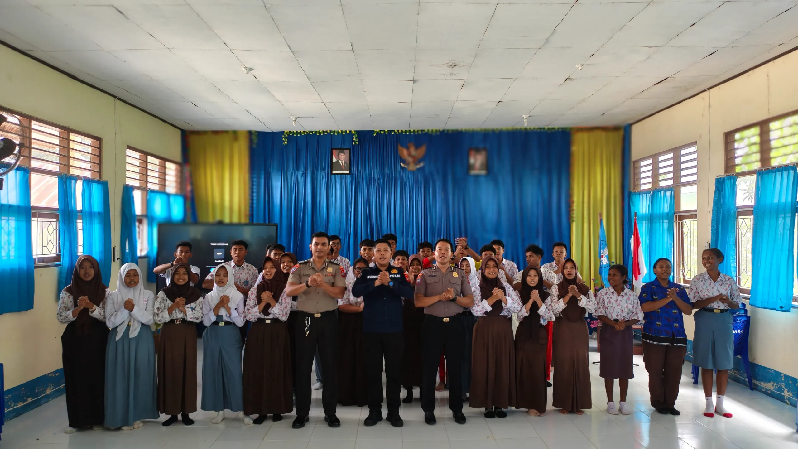 Lawan Judol dan Narkoba, Polda PBD Gelar Kegiatan Edukasi di Sekolah